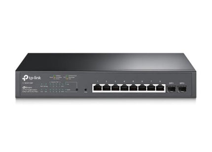 SWITCH TP LINK SG2210MP(UN) 8 PUERTOS POE+ 2 RANURAS SFP GIGABIT 10/100/1000 MBPS