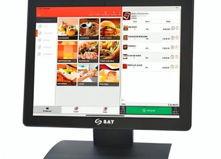 MONITOR PUNTO DE VENTA SAT AMERICA 1054FPH 15" 1024 X 768 VGA HDMI Y USB TOUCH 11306