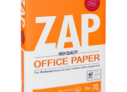 PAPEL RESMA ZAP BLANCURA 97% CON 500 HOJAS ZA00001