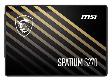 SSD Interno MSI SPATIUM S270 S78-440E350-P83 | 480GB | 2.5” | SATA III | 500 MB/s