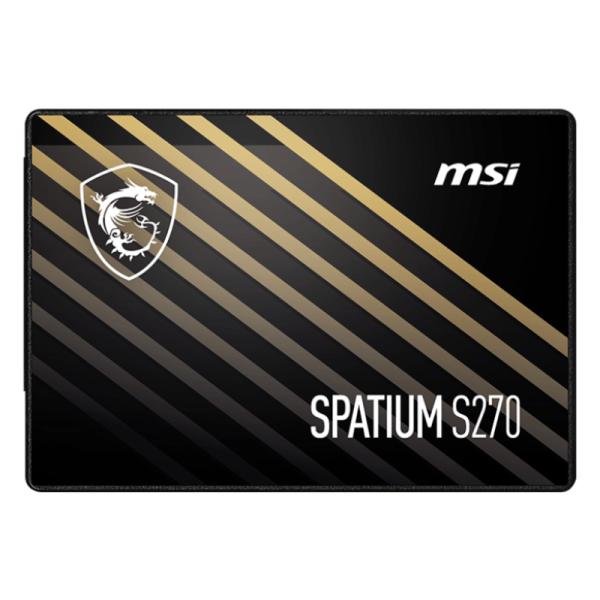 SSD Interno MSI SPATIUM S270 S78-440P130-P83 | 960GB | 2.5” | SATA III | 500 MB/s