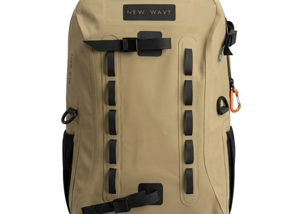 New Wave Big Dry Backpack 30L color Café Claro vista frontal
