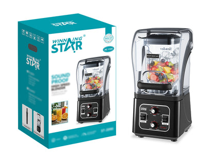 Licuadora insonorizada Winning Star ST-2090 1600W vista frontal completa