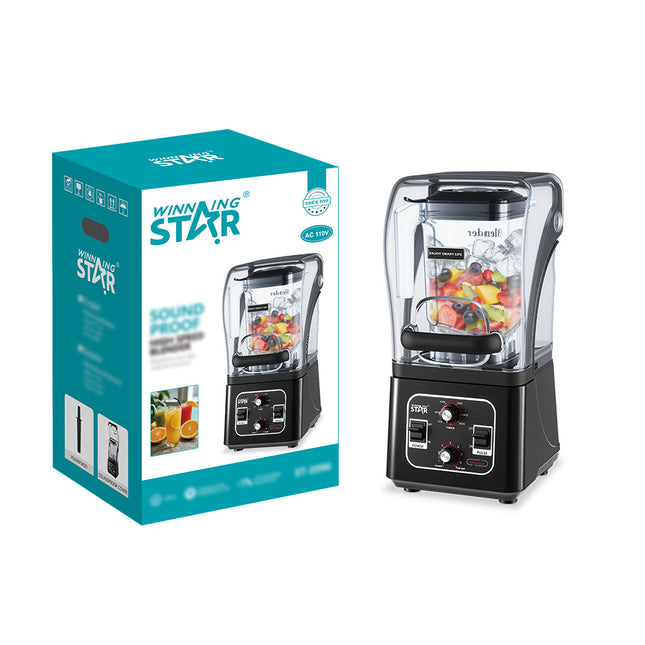 Licuadora insonorizada Winning Star ST-2090 1600W vista frontal completa