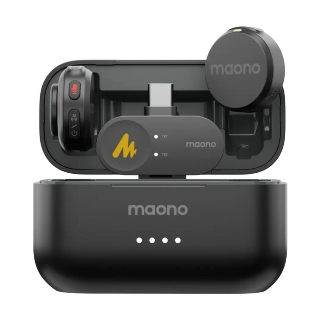 Micrófono Inalámbrico Maono WM650 PC2 | USB-C | Reducción de Ruido | 200m