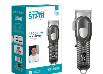 Winning Star Cortadora Cabello Digital Recargable, ST-5639