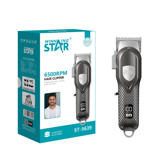 Winning Star Cortadora Cabello Digital Recargable, ST-5639