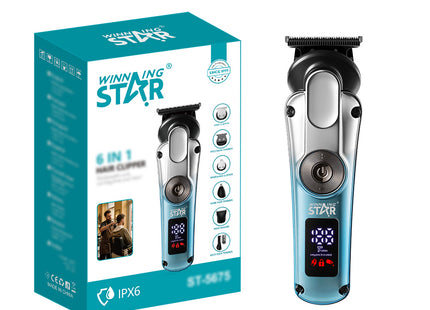 Cortadora de Cabello Winning Star, ST-5675, 6 en 1