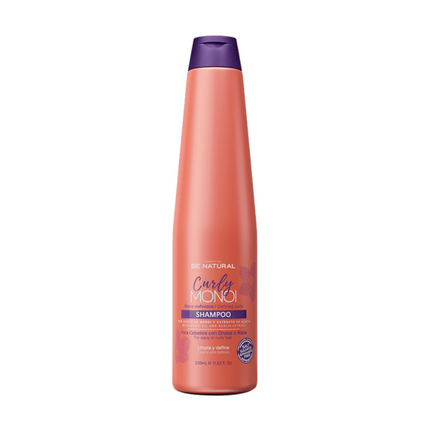 Shampoo Curly Monoi Placent Life | 350ml | Definición e hidratación para rizos y ondas naturales