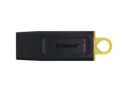 Memoria USB Kingston DataTraveler Exodia 128GB 3.2 Gen 1 | Negro/Amarillo