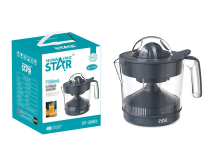 Exprimidor eléctrico Winning Star ST-2093 vista frontal completa con jarra