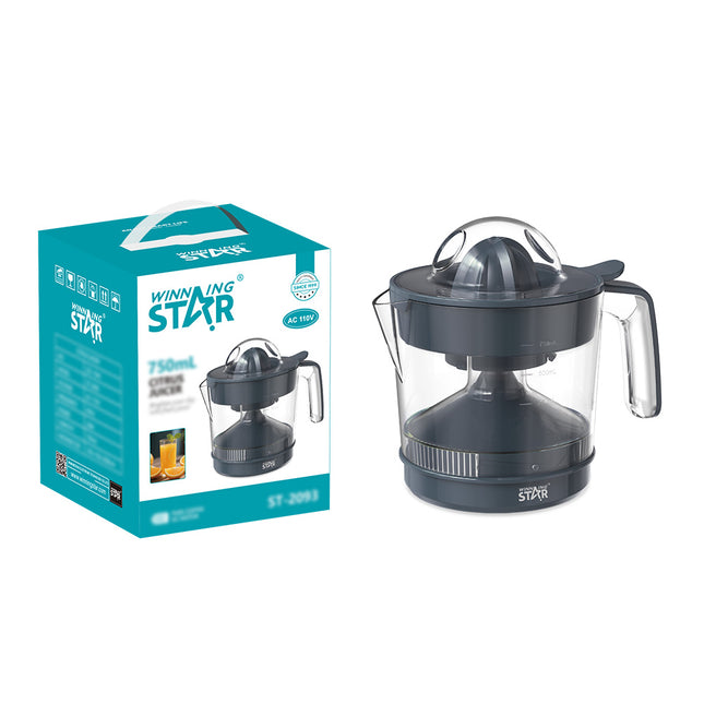 Exprimidor eléctrico Winning Star ST-2093 vista frontal completa con jarra