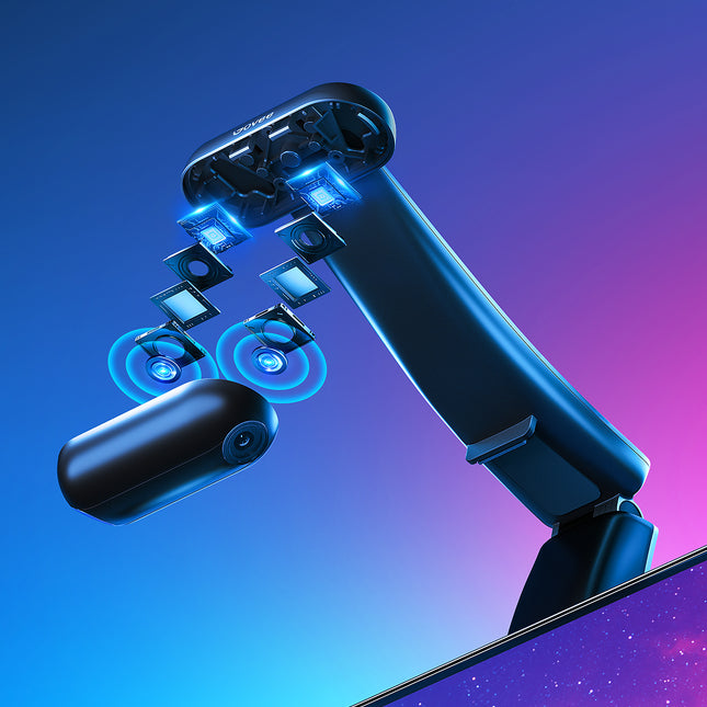 Luces Govee Envisual TV Backlight T2 con Dual Cámaras H605C (55-65”) | RGBIC | Sincronización con Pantalla | Control por App y Voz