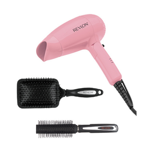 Kit Secadora de Viaje Revlon 1875W Dual Voltaje | Para secar y estilizar tu cabello donde sea que estés