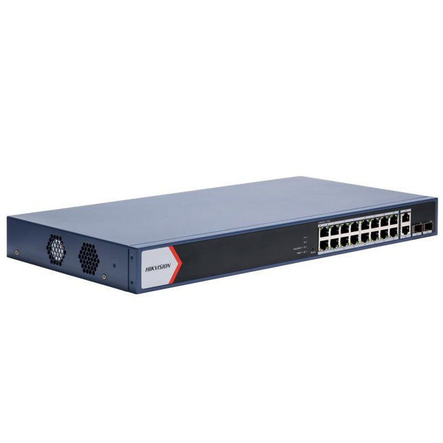 Hikvision switch 16 puertos PoE, DS-3E1520P-EI/M