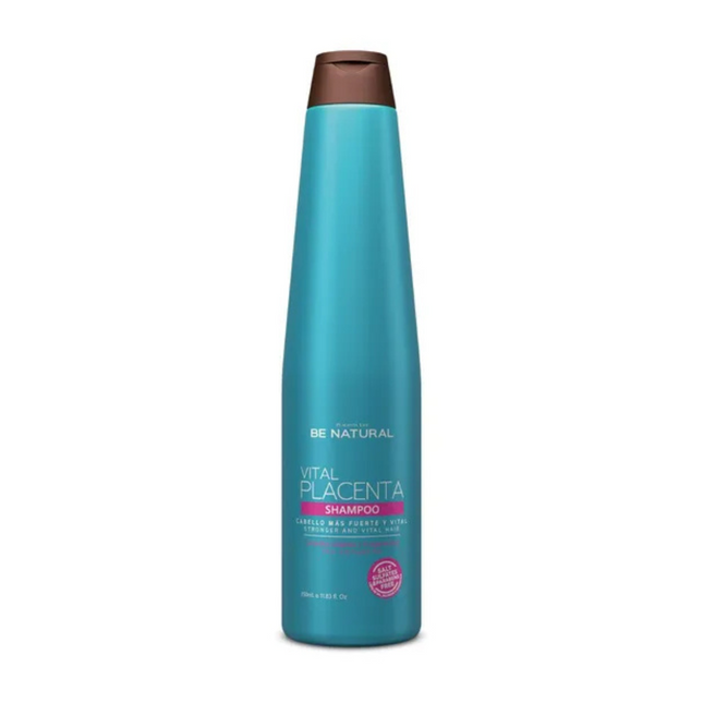 Shampoo Vital Placenta Placent Life | 350ml | Fortalecimiento capilar para cabello débil o en caída