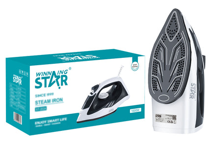 Plancha Winning Star ST-2024 vista frontal con suela antiadherente