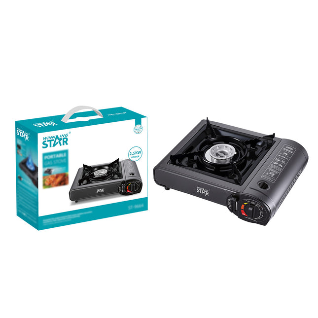 Winning Star cocina de gas portátil 2500W negro, ST-9664