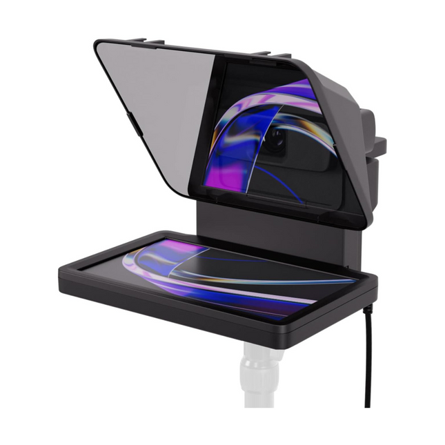 Teleprompter Elgato Prompter 10WAD9901 | Pantalla 9” | USB-C | 9 Anillos Adaptadores | Plug & Play