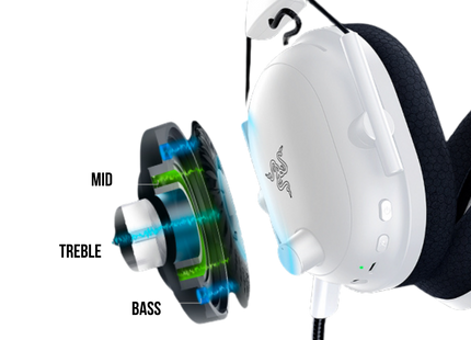 Razer headset gaming inalámbrico BlackShark V2 Pro RZ04-03220300-R3U1 blanco