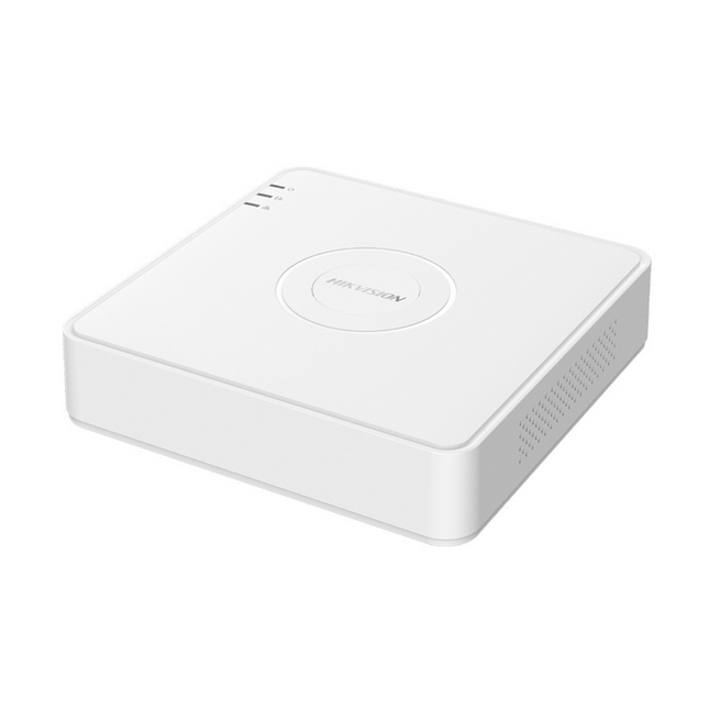 NVR Hikvision DS-7104NI-Q1/4P | 4CH IP | 4CH PoE | H.265+ | Hasta 6MP | 1 SATA