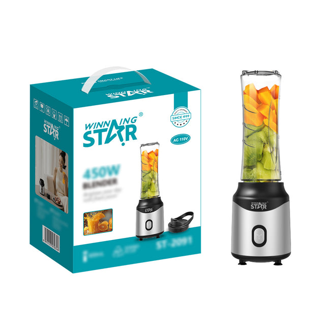 Winning Star licuadora 450W 600ml negro/gris, ST-2091