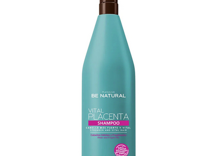 Shampoo Vital Placenta Placent Life | 1000ml | Fortalecimiento y nutrición intensiva | Ideal para cabello débil o quebradizo