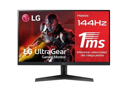 Monitor LG 27GN65R-B | 27” | FHD 1920x1080 | 144Hz | DP | HDMI | Plano Slim