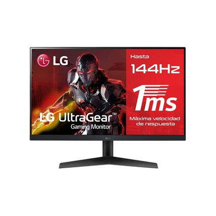 Monitor LG 27GN65R-B | 27” | FHD 1920x1080 | 144Hz | DP | HDMI | Plano Slim