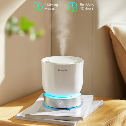 Difusor Aromático Smart con Luces RGBIC | Control Inteligente | Aromaterapia | Sincronización de Luces