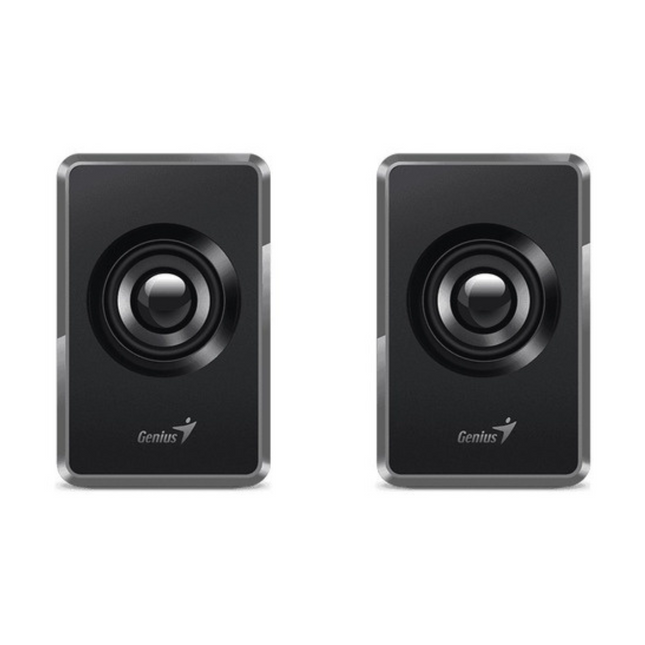 Parlante Genius SP-U125 | 2.0 Canal | Potencia de 6W | Conexión USB | Diseño Compacto