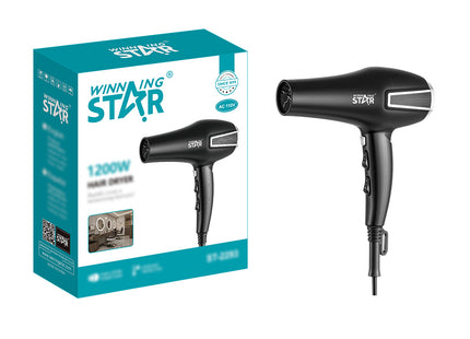 Secadora de Cabello 1200W Winning Star, ST-2293