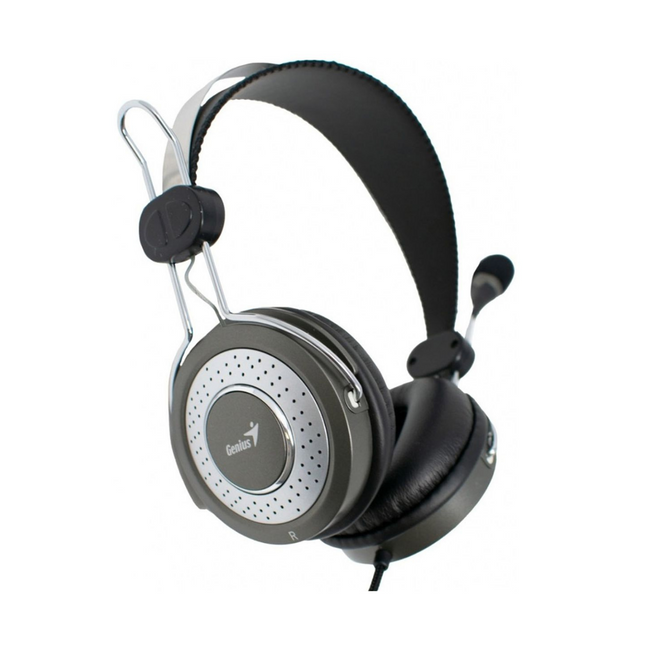 Headset Genius HS-04SU | 3.5mm | Micrófono con Cancelación de Ruido | Control de Volumen