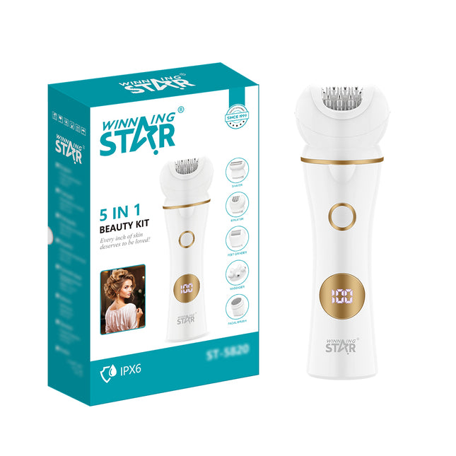 Winning Star Kit de Aseo Personal 5 en 1 IPX6, ST-5820