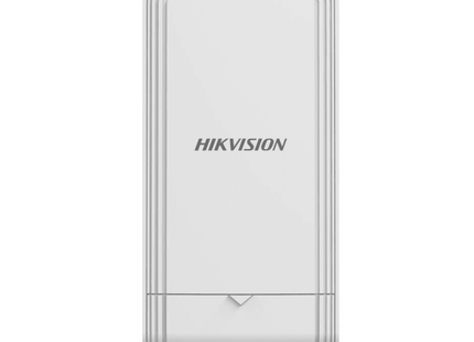 Puente inalámbrico Hikvision DS-3WF02-5AC/D vista frontal con antena integrada