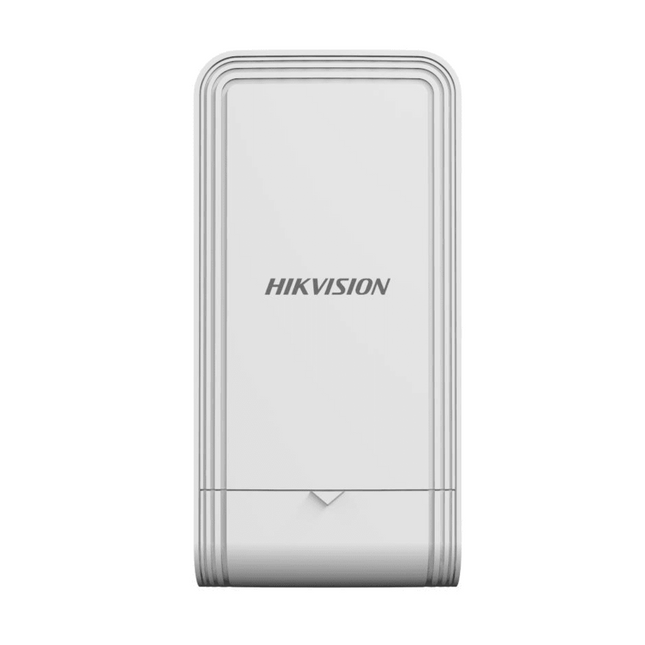Puente inalámbrico Hikvision DS-3WF02-5AC/D vista frontal con antena integrada