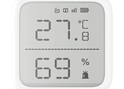 Detector de Temperatura Inalámbrico Hikvision para AX Pro DS-PDTPH-E-WB | 433MHz