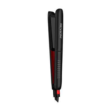 Alisadora Cerámica Tourmaline Revlon 1” Negra | Para un alisado profesional con brillo y suavidad