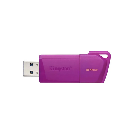 Memoria USB Kingston Exodia M LATAM | 64GB | USB 3.2 Gen 1 | Neon Purple | KC-U2L64-7LP