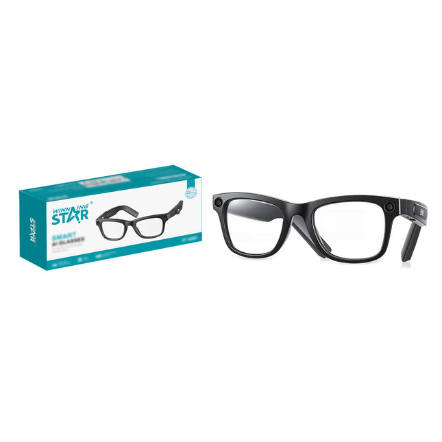 Winning Star gafas inteligentes cámara 4K negro, ST-AG01