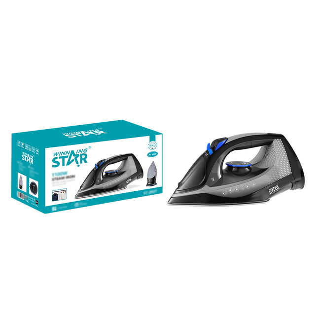 Winning Star plancha de vapor 1100W 300ml negro, ST-2027