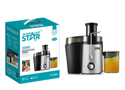 Extractor de jugo eléctrico Winning Star ST-2089 vista frontal completa