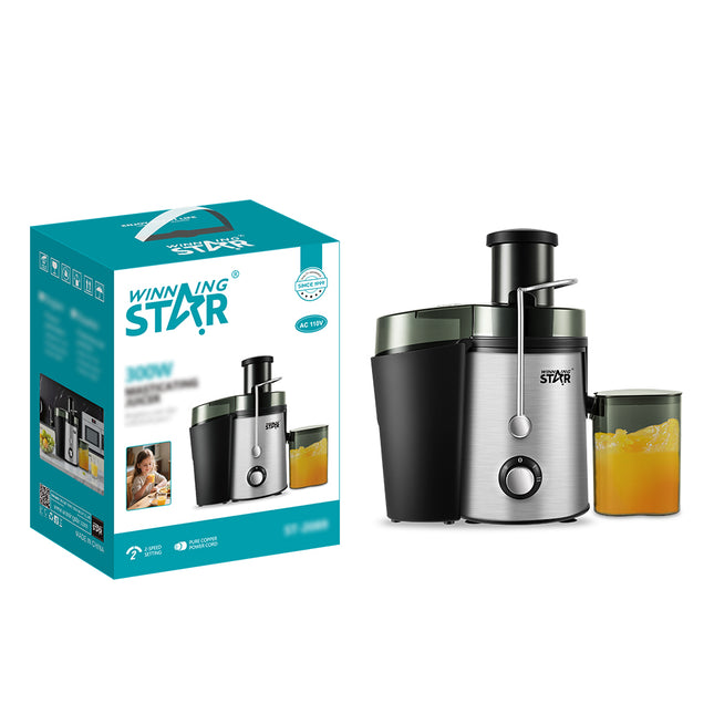 Extractor de jugo eléctrico Winning Star ST-2089 vista frontal completa