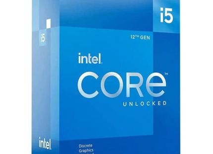 Procesador Intel Core i5-12400F | 12ª Gen | 2.5 GHz | 6 Núcleos | 18MB Caché | LGA 1700