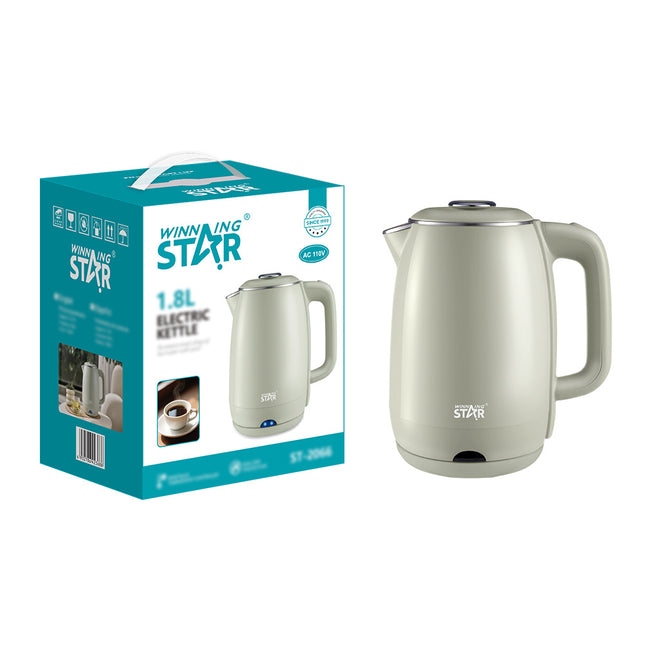 Hervidor eléctrico Winning Star ST-2066 vista frontal completa