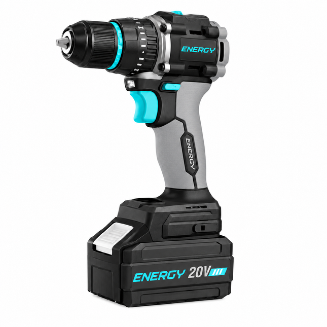 Energy Taladro percutor inalámbrico 20V 55 Nm, DDIB13/1/20 C1