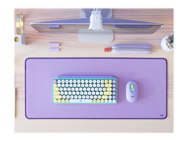 Mouse Pad Logitech Studio Series | Superficie Suave | Base Antideslizante