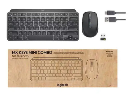 Teclado y Mouse Logitech MX Mini Combo for Business | Graphite