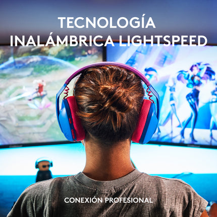 Headset Logitech Gaming G435 LIGHTSPEED Blue | Inalámbrico | Sonido Estéreo