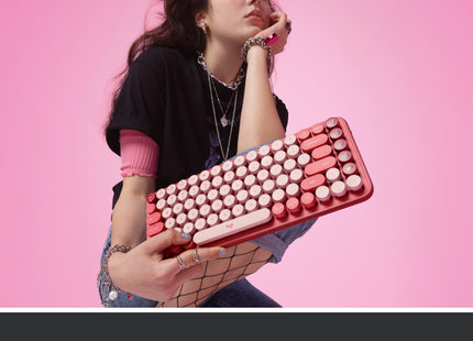 Teclas multimedia y de acceso directo del teclado Logitech POP Keys en detalle